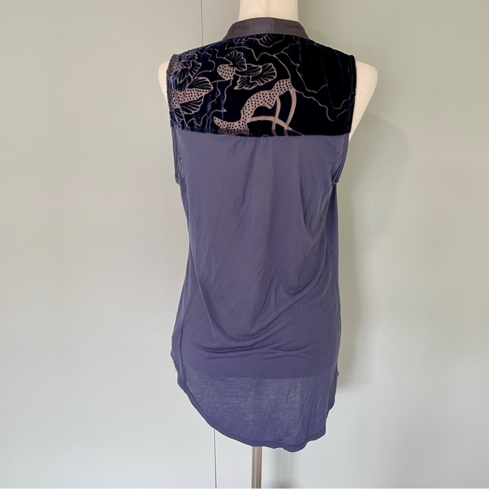 TINY x ANTHROPOLOGIE Velvet Ileana Tank Top - Picture 7 of 12